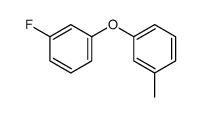 1-fluoro-3-(3-methylphenoxy)benzene Structure