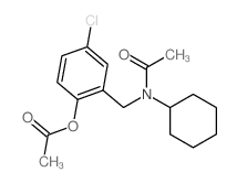 [2-[(acetyl-cyclohexyl-amino)methyl]-4-chloro-phenyl] acetate picture