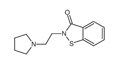 2-[2-(1-pyrrolidinyl)ethyl]-1,2-benzisothiazol-3(2H)-one picture