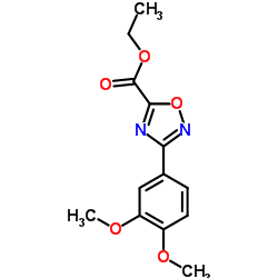 3-(3,4-二甲氧基苯基)-1,2,4-噁二唑-5-羧酸乙酯图片