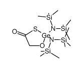 2,2-bis(bis(trimethylsilyl)amino)-1,3,2-oxathiagermolan-4-one结构式