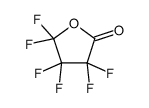 3,3,4,4,5,5-hexafluorooxolan-2-one结构式