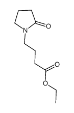 ethyl 4-(2-oxopyrrolidin-1-yl)butanoate Structure