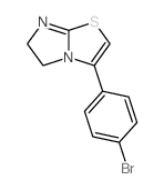 3-(4-bromophenyl)-5,6-dihydroimidazo[2,1-b][1,3]thiazole Structure