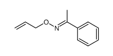 acetophenone O-allyloxime Structure