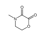 4-methyl-morpholine-2,3-dione Structure