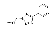 2-methoxymethyl-5-phenyltetrazole结构式