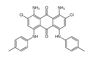 1,8-diamino-2,7-dichloro-4,5-bis[(4-methylphenyl)amino]anthraquinone picture