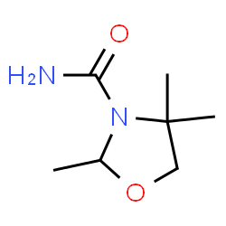 3-Oxazolidinecarboxamide,2,4,4-trimethyl-(9CI) structure