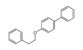 1-phenyl-4-(2-phenylethoxy)benzene Structure