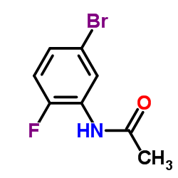 N-(5-Bromo-2-fluorophenyl)acetamide Structure