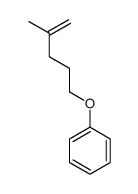 4-methylpent-4-enoxybenzene Structure