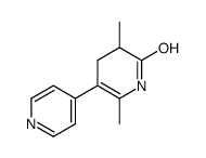 3,6-dimethyl-5-pyridin-4-yl-3,4-dihydro-1H-pyridin-2-one结构式