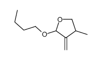 2-butoxy-4-methyl-3-methylideneoxolane结构式