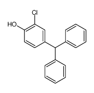 4-benzhydryl-2-chlorophenol结构式