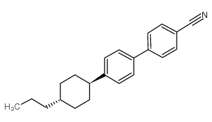 4'-(反式-4-丙基环己基)-[1,1'-联苯]-4-甲腈结构式