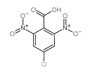 4-氯-2,6-二硝基苯甲酸结构式