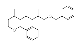 (2,6-dimethyl-8-phenylmethoxyoctoxy)methylbenzene Structure