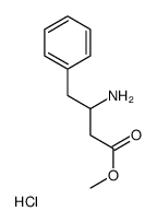 3-氨基-4-苯基丁酸甲酯盐酸盐结构式