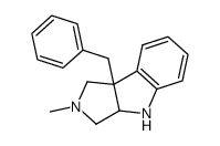 8b-benzyl-2-methyl-1,2,3,3a,4,8b-hexahydro-pyrrolo[3,4-b]indole Structure