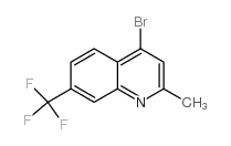 4-BROMO-2-METHYL-7-TRIFLUOROMETHYLQUINOLINE Structure