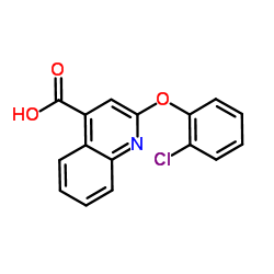 2-(2-Chlorophenoxy)-4-quinolinecarboxylic acid图片