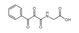 2-(2,3-dioxo-3-phenylpropanamido)acetic acid结构式