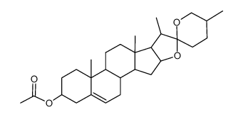 Neodiosgenin(3beta,25S) acetate structure