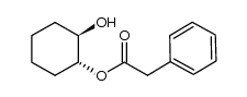 (1R,2R)-2-hydroxycyclohexyl 2-phenylacetate Structure