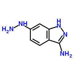 6-Hydrazino-1H-indazol-3-amine Structure