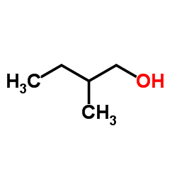 2-Methylbutan-1-ol Structure