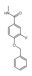 4-(benzyloxy)-3-fluoro-N-methylbenzamide Structure