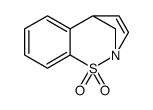 5H-2,5-Methano-1,2-benzothiazepine, 1,1-dioxide Structure