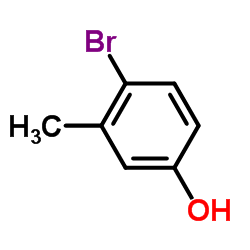 4-溴-3-甲基苯酚结构式