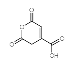 2,6-dioxo-3H-pyran-4-carboxylic acid Structure