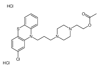 thiopropazate dihydrochloride结构式