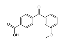 4-(3-Methoxybenzoyl)benzoic acid Structure