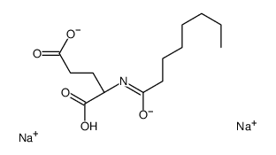 disodium,(2S)-2-(octanoylamino)pentanedioate结构式