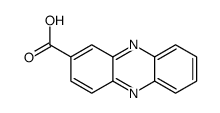 phenazine-2-carboxylic acid结构式