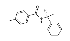 (S)-4-methyl-N-(1-phenylethyl)benzamide Structure