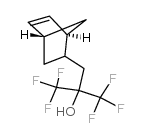 3-(双环[2.2.1]-5-庚基)-1,1,1-三氟-2-三氟甲基-2-丙醇结构式