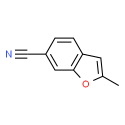 6-Benzofurancarbonitrile,2-methyl- Structure