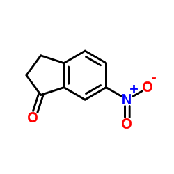 6-Nitro-2,3-dihydro-1H-inden-1-one Structure