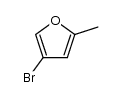 3-bromo-5-methylfuran结构式