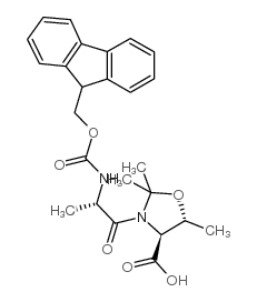 Fmoc-Ala-Thr(psi(Me,Me))-OH structure