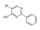 5-bromo-2-phenylpyrimidin-4-ol Structure