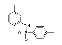 4-methyl-N-(6-methylpyridin-2-yl)benzenesulfonamide Structure