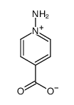 1-Aminopyridin-1-ium-4-carboxylate structure