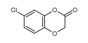 7-chloro-benzo[1,4]dioxin-2-one Structure