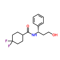 4,4-DIFLUORO-N-((1S)-3-HYDROXY-1-PHENYLPROPYL)CYCLOHEXANE-1-CARBOXAMIDE picture